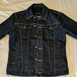 Dark Wash Denim Trucker Jacket - Banana Republic